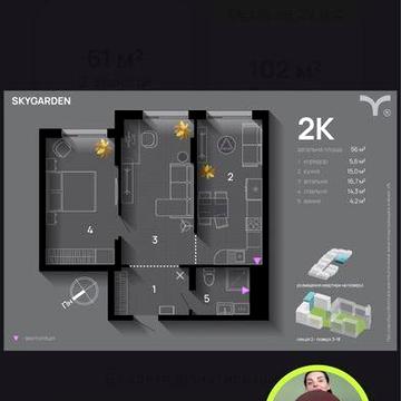 Квартира Івано Франківськ здана готова до ремонту ЖК Скайгарден