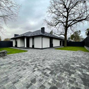 Будинок 120 м² з критою терасою і ділянкою 5 соток | Газ | 15 кВт |