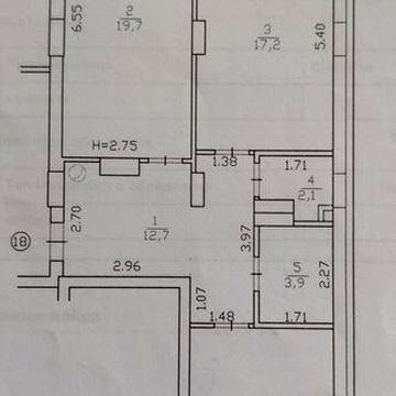 Продаж 2х кімнатної квартири 74,1 м² від власника Променада ЖК Променада