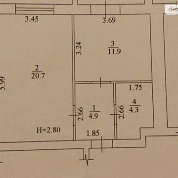Продаж 1к Квартира Сергія Барсукова (Маршала Федоренка) вулиця ЖК Ньютона
