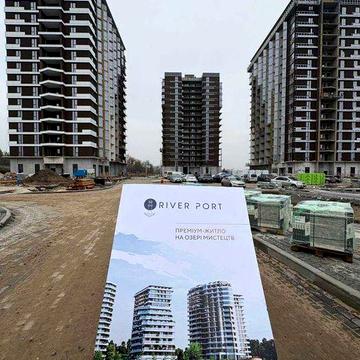 Двокімнатна квартира з видом на набережну ЖК River port