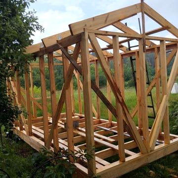 Продам каркас міни будинку..