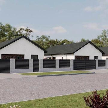 Сучасний одоповерховий дім 116 м² з терасою — с. Білогородка