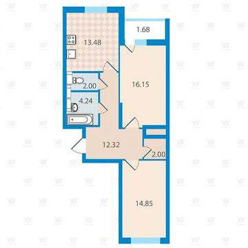 ЖК Академ парк, 2х кімн 66,72 м кв ЖК Академ Парк