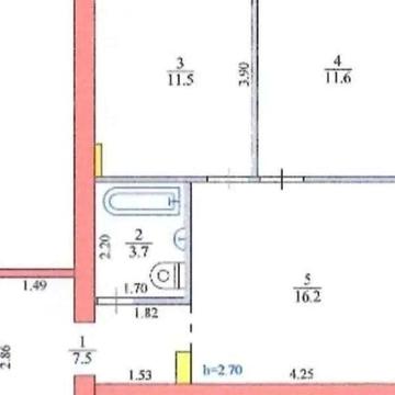 Продаж 2к Квартира Ольгерда Бочковського (Пушкіна Генерала) вулиця