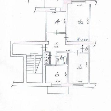 Продається 3-х кімнатна квартира