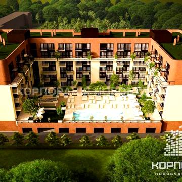 Продаж 1-км квартири, 40.85 м2, ЖК з басейном і парком, р-н ТЦ "Токіо"