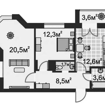 Двухкімнатна квартира за супер ціною | Новобудова | Газове опалення