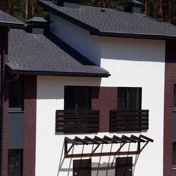 Готовий ТРЕХповерховий ТАУНХАУС з терасою у сосновому лісі