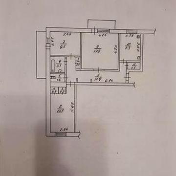 Оренда 3 кімнатна квартира на бульварі Шевченка р-н ринку Сідова