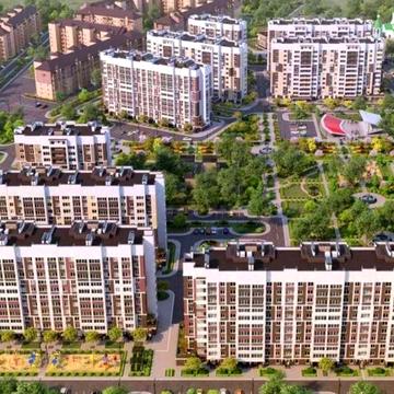 Євродвушка в зданому будинку з виглядом на парк