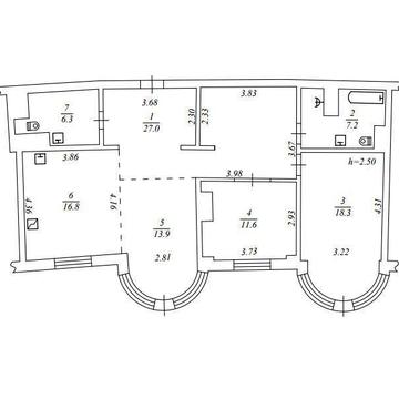 Продаж квартири з ремонтом. Золотоустівська, 50. Центр