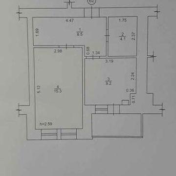 1-кімнатна квартира 41 м² у новобудові. ДЕРЖПРОГРАМИ!22389 ЖК ПОЛТАВТРАСБУД