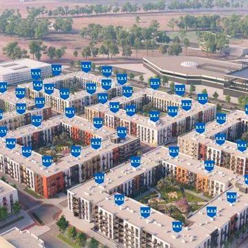 Продаж 1-к квартири Кільцева дорога Львова, с. Басівка, площа: 50.5 м² ЖК Парксайд