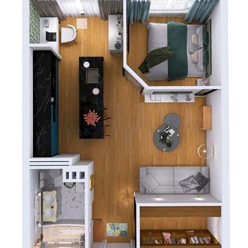 1-комнатная 50 м Приморский район без комиссии ЖК Удобний