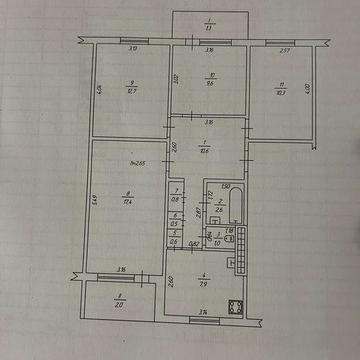 Продам квартиру 4-х кімнатну
