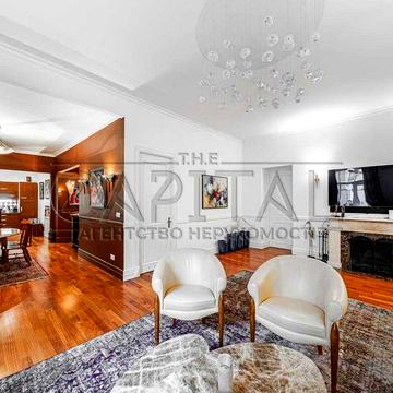 Оренда елегантної 4-кімнатної квартири 154м2 Терещенківська, 13 Центр