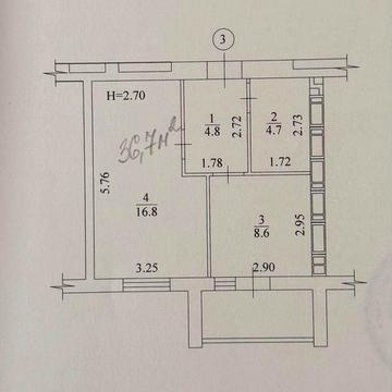1‑комнатная квартира, 1 этаж, новостройка ЖК «Птичка» ЖК Птичка