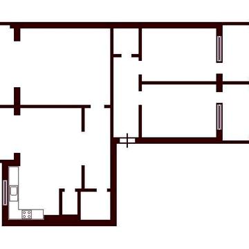 3-х комнатная квартира с ремонтом на Добровольского/Бочарова, 2/12!