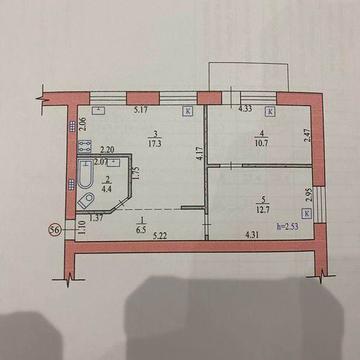 Продам 3х комнатную квартиру