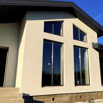 Будинок 118м2, коттедж з великими вікнами, Зробимо Під ключ!