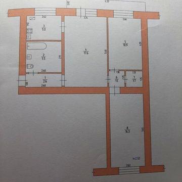 Продам 3х комнатную квартиру