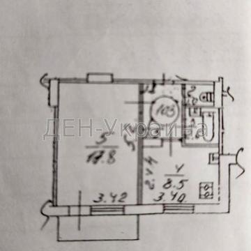 1-к кв-ра з ремонтом (не гостинка!) в центрі Троєщини, В.Беретті 5.