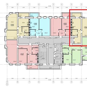 ДОКУМЕНТЫ! 7 этаж м Гагарина ЖК Левада Продам 1 комн. квартиру 46м2 AB ЖК Левада