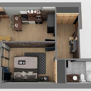 1-но кімнатна квартира біля моря ЖК "ДІМ У МОРЯ"ПРЕМЬЕР"