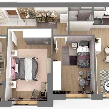 3-х кімнатна квартира біля моря ЖК "ДІМ У МОРЯ"ПРЕМЬЕР"