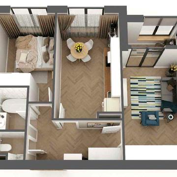 2-х кімнатна  квартира з автономним опаленням ЖК &quot;ДІМ У МОРЯ&quot;ПРЕМЬЕР&quot;