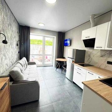 ЖК Гостомельські липки 5, вул Молодіжна, студія з двориком