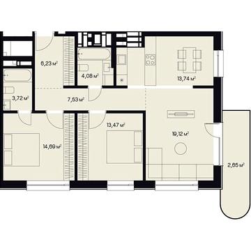 Продаж 3к Квартира Пимоненка Миколи вулиця ЖК Курдонеры