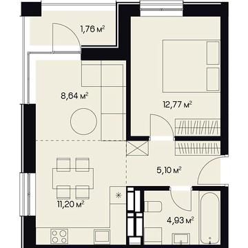 Продаж 1к Квартира Пимоненка Миколи вулиця ЖК Курдонеры