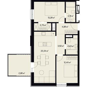 Продаж 2к Квартира Пимоненка Миколи вулиця ЖК Курдонеры