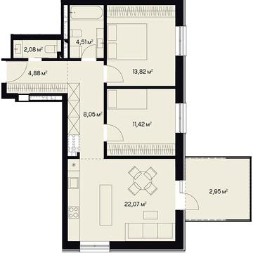 Продаж 2к Квартира Пимоненка Миколи вулиця ЖК Курдонеры