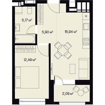 Продаж 1к Квартира Пимоненка Миколи вулиця ЖК Курдонеры