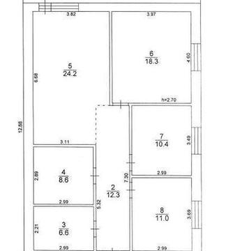 Одноповерховий будинок в Бучі, 94 м², без комісії