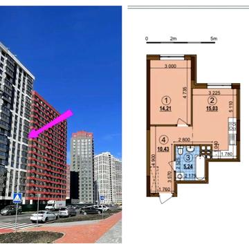 Варшавський 3, буд 10.2 (грудень2025), 45m2, Власник ЖК Варшавський