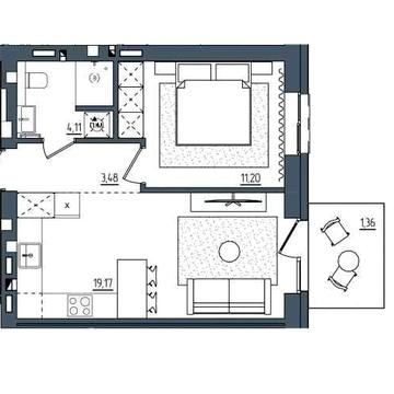 Продаж квартири в новобудові. Дахова газова котельня