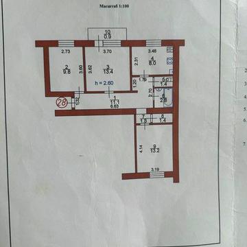 Терміново продам 3кім.квартиру м.Горохів