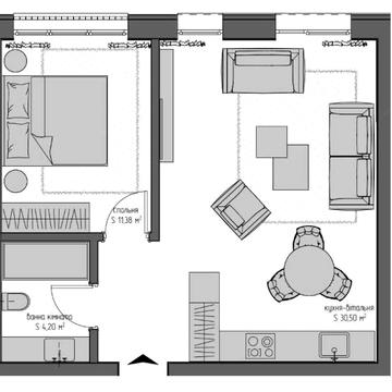 Квартира в новобудові ЖК Квадрат