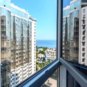 Стильная квартира с двумя спальнями.