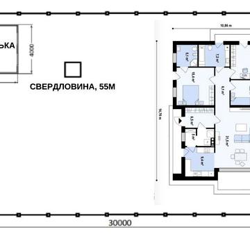 Будинок на етапі зведення, Пухівка, 15 км від Києва