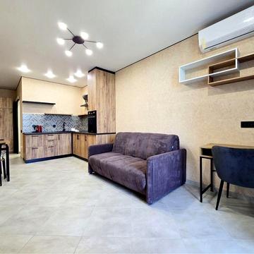 ВСЕ НОВЕ! СУЧАСНА УКОМПЛЕКТОВАНА студія, Яблунівська, кондиціонер!