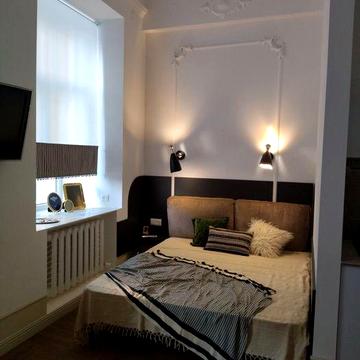 Аренда Стильная студия центр,Парк Шевченко 1 этаж,укрытие