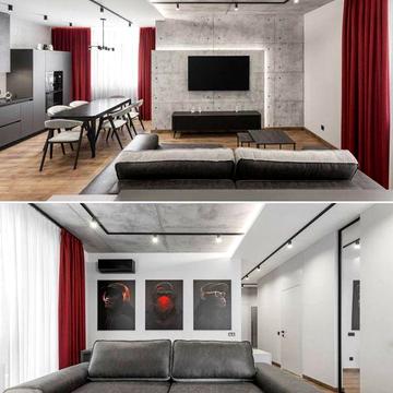 Аренда  новой  2 дизайнерской  квартиры  в Аркадии  , 90 м , инвертор