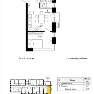Продаж квартири по ВИГІДНІЙ ЦІНІ в Білогородці | БЕЗ КОМІСІЇ
