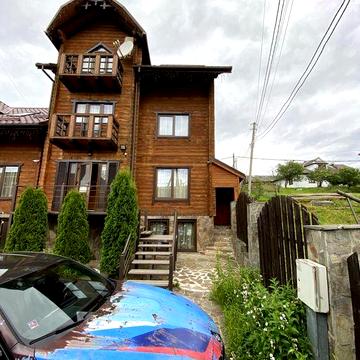 Будинок 200м2 зі зрубу в Буковелі (Поляниця) з ремонтом та меблями.