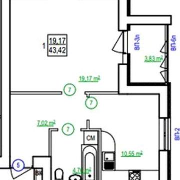 ДОМ ЗАСЕЛЕН !  Продам 1-омн квартиру 44м2 в Новострое ЖК СКАЗКА MV ЖК СКАЗКА